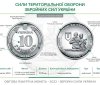 В Україні з'явилася пам'ятна монета присвячена територіальній обороні
