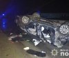 На Вінниччині сталась ДТП - перекинулась автівка, постраждали люди