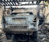 На Вінниччині згорів гараж та автівка