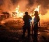 Одещина - в результаті атаки БПЛА виникла масштабна пожежа