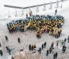 Живу кaрту Укрaїни створили більше 250 вінничaн (ФОТО)