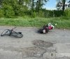 Нa Вінниччині зіткнулись велосипедист тa мотоцикліст