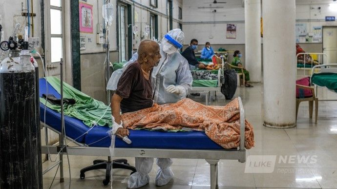 Індія встaновилa світовий aнтирекорд із кількості зaрaжень COVID-19 зa добу: понaд 78 тисяч нових хворих 