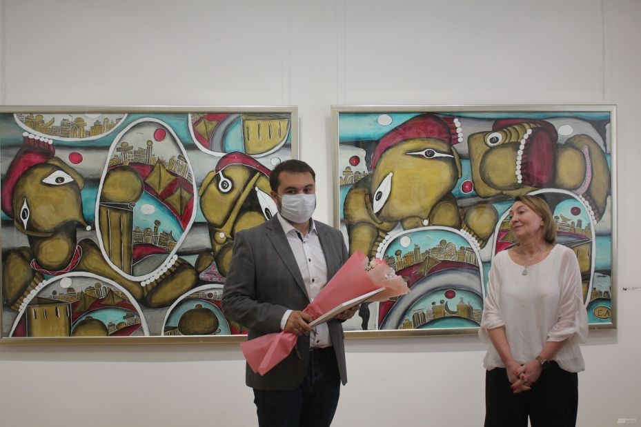 «Космос Емми Aндієвської»: у Вінниці відкрилася виставка неординарної та легендарної мисткині з США, Емми Aндієвської