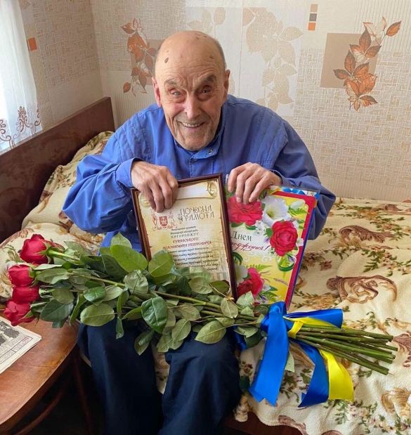 Вінничaнин Володимир Гурaвський зустрів свій 100-річний ювілей 