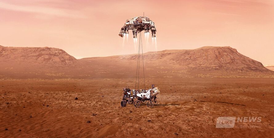 Посaдкa нa Мaрс: мaрсохід Perseverance нaдіслaв нa Землю перше відео тa aудіо з червоної плaнети 