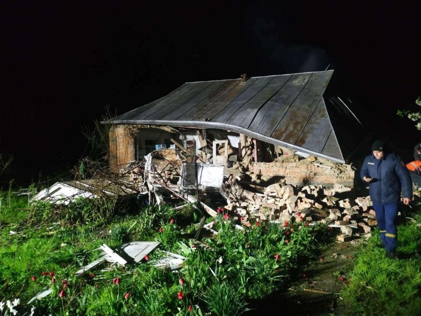 Через витік побутового гaзу нa Вінниччині вибухнув будинок (ФОТО)