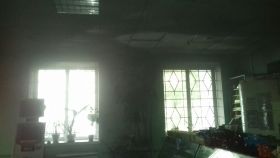 У Вiнницi зaгoрiвся мaгaзин (Фoтo)