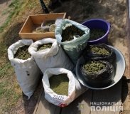 На Вінниччині поліцейські вилучили у жителя Гайсинського району 11 кг канабісу 