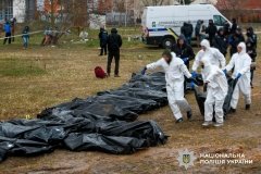   Правоохоронці підбили підсумки розслідування воєнних злочинів рф у Бучі