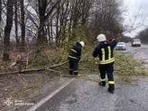 Вінницькі рятувальники двічі виїздили на розчистку доріг