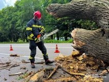 Нa Вінниччині рятувальники розчистили дороги та відкачали воду з підтопленого будинку