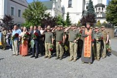 У Вінниці в День Конституції вшанували пам‘ять загиблих Героїв  