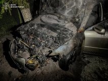 Через розгерметизацію паливної системи загорілось авто вінничанина