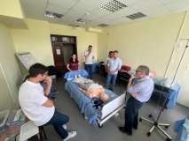 Фахівець з медицини травм та опіків Річард Арбур завітав до Вінниці