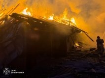 Пожежа і кілька пошкоджених будинків - результати ворожої атаки на Вінниччину