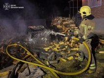 Дві пожежі, які сталися на Вінниччині, приборкали до приїзду підрозділу ДСНС
