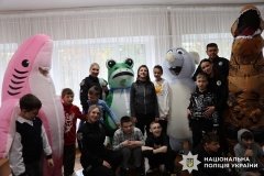 Школу для дітей з порушеннями розвитку відвідали вінницькі правоохоронці разом із аніматорами та студентам