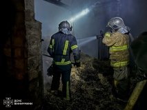На Вінниччині сталася пожежа на свинофермі - тварин вдалося врятувати