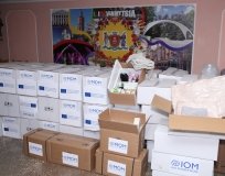 У Вінницю передали допомогу від Міжнародної організації з міграції