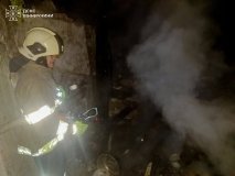 Вінницькі пожежники врятували житло господині - згорів лише сарай