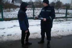 Рятувальники у Ладижині нагадали містянам про пожежну безпеку