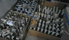 На Вінниччині викрили підпільний цех з виготовлення фальсифікованого алкоголю (Фото)