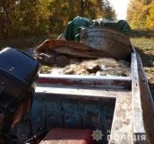На Кіровоградщині у браконьєра вилучили майже 400 кілограмів риби