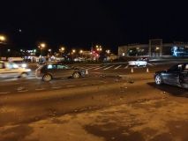 У Вінниці жінка-водій спричинила аварію біля автовокзалу (Фото)