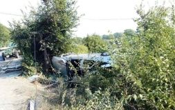 ДТП на Вінниччині: чоловік не впорався з керуванням та врізався в електроопору