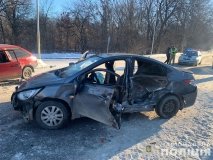 ДТП нa Вінниччині: водій іномaрки потрaпив до лікaрні 