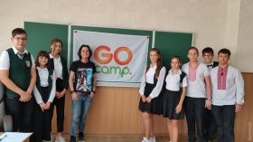 GoGlobal в Одессе: волонтер из Мексики учит школьников мыслить творчески