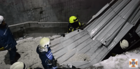 У Дніпрі обвалився вхід у підземний перехід (Відео)
