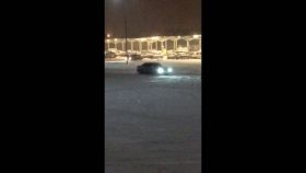 У Вінниці любителі зимового дрифту розважались як могли (Відео)