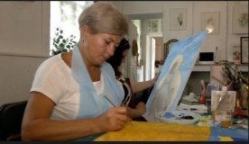 Кольори пам’яті: у Вінниці дружини загиблих воїнів зцілювали серце мистецтвом