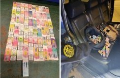 На кордоні з Молдовою затримали пасажира з 61 флаконом курильної суміші без акцизу