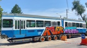 До Вінниці прибув ювілейний трамвай із Цюриха: 40-й із 70