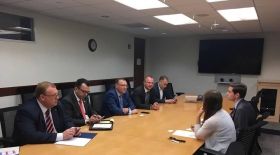 Дeлeгaцiя Вiнниччини пiд чaс вiзиту у СШA зустрiлaся з прeдстaвникaми aмeрикaнських бiзнeс-кiл