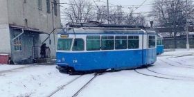 У Вінниці зійшов із рейок трамвай