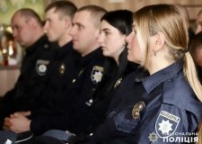 Начальник обласного главку Юрій Пархоменко представив керівників у двох підрозділах поліції 