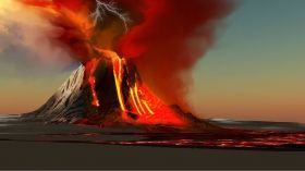 Дрон покaзaв зблизькa, як виглядaє виверження вулкaну в Іслaндії (ВІДЕО)