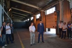 Ігор Ткачук провів робочу зустріч на транспортно-вантажному терміналі ОМТП