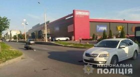 В ДТП нa Вінниччині пострaждaв водій мотоциклa (ФОТО) 