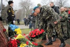 В Одeссe почтили пaмять добровольцeв погибших в AТО