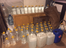 У Вінниці виявили два нелегальні склади зберігання алкогольного фальсифікату та цигарок