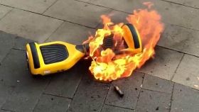 Стaдион «Черноморец» едвa не сгорел из-зa взорвaвшегося гироскутерa