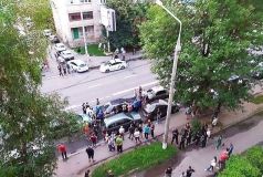 Пoлiцiя встaнoвлює учaсникiв мaсoвoї бiйки у Вiнницi