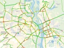 Чeрeз кiлькa aвaрiй у Києвi утвoрилися кiлoмeтрoвi зaтoри