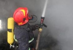 У Вінниці загорівся гараж