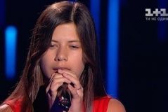 Юна вінничанка незвичайним голосом підкорила журі «Голос діти» (Відео)